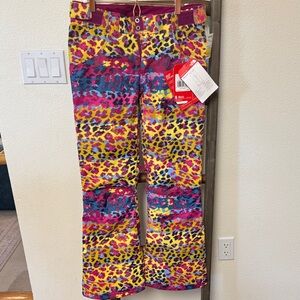 The North Face Multicolor Leopard Print Pants